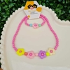 Kit colar + Pulseira - Jardim