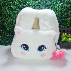 Mochila Pelúcia Gatinha