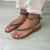Sandália rasteira dedinho - onix - comprar online