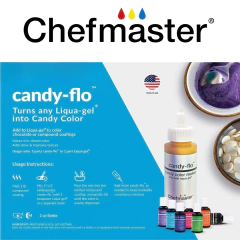 Chefmaster Candy-flo 2 Oz Aditivo Para Colorear Chocolate en internet