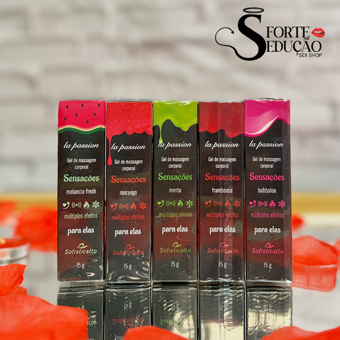 Sensações Gel Vibrador Comestível - comprar online
