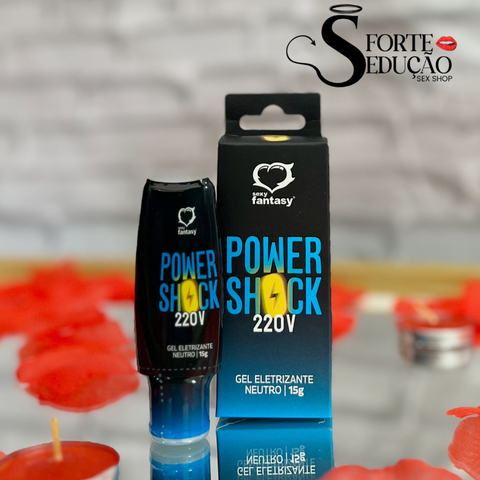 Power Shock 220 V de Tesão - Gel Eletrizante Neutro 15g - comprar online