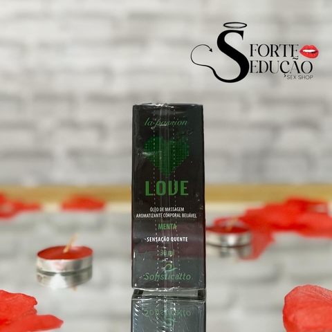 Óleo Hot de Massagem beijável - Love - comprar online