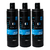 Kit 3x Shaving Gel De Barbear Menthol Shave 750ml Element