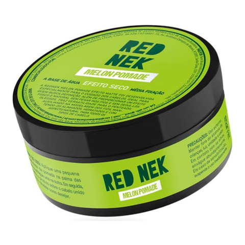 Pomada Modeladora De Cabelo Efeito Seco Melon 70g Red Nek
