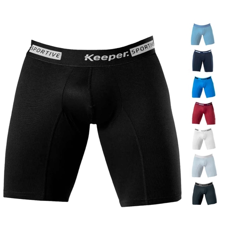 Cueca Box Longleg Masculina Esportiva Anti Assadura Keeper