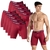 Kit 10x Cueca Box Longleg Boxer Masculina Assadura Keeper
