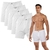 Imagem do Kit 5x Cueca Samba Canção Masculina Abertura Algodão Keeper