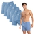 Kit 5x Cueca Samba Canção Masculina Abertura Algodão Keeper na internet