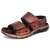 Sandália Chinelo Masculino Couro Anatômica Pegada 131668-03