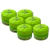 Kit 6x Pasta Cabelo Brilho Apple Green A1 80g Alfa Look`s