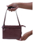 Bolsa Feminina Transversal Couro Legítimo Mariart Ágata 2217