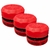 Kit 3x Pasta Cabelo Teia Red Edition R3 80g Alfa Look`s