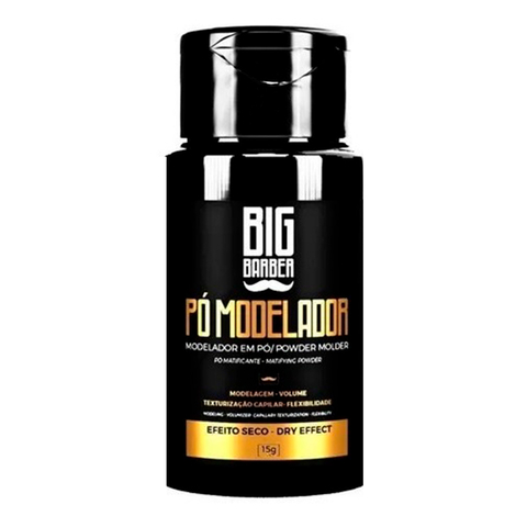 Modelador Em Pó Efeito Matte Masculino 15g Big Barber