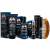 Kit Balm Óleo Shampoo Preenchedor Pente Curvo Barba Robusta