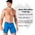Kit 6x Cueca Box Longleg Masculina Esportiva Assadura Keeper - SrHomem | Loja Especializada em Produtos Masculinos