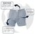 Kit 5x Cueca Samba Canção Masculina Abertura Algodão Keeper - loja online