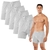 Imagem do Kit 5x Cueca Samba Canção Masculina Abertura Algodão Keeper