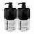 Kit 2x Shaving Gel De Barbear Classic C5 1000ml Alfa Look`s