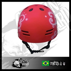 Capacete Pró Crazynboard - Edição Limitada Arte de Rua 1