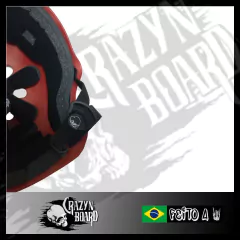 Imagem do Capacete Pró Crazynboard - Vinho