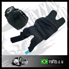 Joelheira Crazynboard Pró - Juvenil - Caveira na internet