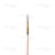 Termocupla para Horno Cocina Escorial de 930 mm Bifilar Coaxial en internet