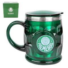 Caneca Térmica Time De Futebol 500ml Em Aço Inox Mileno (6 Times P/ Escolher) - Rodrigo Presentes