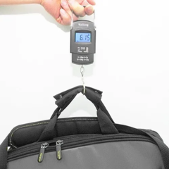 Balança Digital Precisão Mão Pesa Bolsa Sacola Feira Peixe Até 50 Kg - Rodrigo Presentes