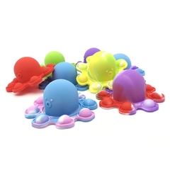 Chaveiro Polvo Reversível Fidget Pop It Toy Brinquedo na internet