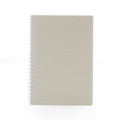 Caderno A5 Plástico Wire-o Metálico 80 Folhas C/ Pauta