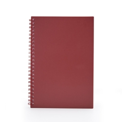 Imagem do Caderno A5 Plástico Wire-o Metálico 80 Folhas C/ Pauta