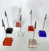 Kit 10 Pçs Porta Recado Jacaré Em Resina Formato de Cubo 11 x 3,3x 3,3 cm