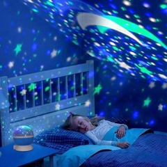 Luminária Projetor Estrela 360º Galaxy Abajur Star Master na internet