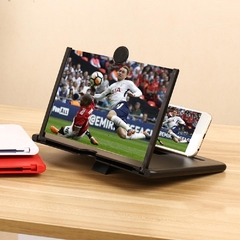 Amplificador de Imagem da Tela do Celular Ampliada Zoom Lupa 3D – 12″