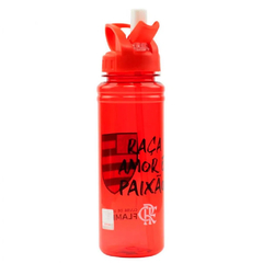 Garrafa Squeeze 700ml Com Canudo Time de Futebol De Plástico Mileno (5 Times P/ Escolher) - comprar online
