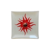 Incensário Vertical De Vidro 12x12Cm Sol Hila
