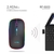 Mouse sem fio Óptica Silencioso ergonômico recarregável Led USB 2.4 ghz - comprar online