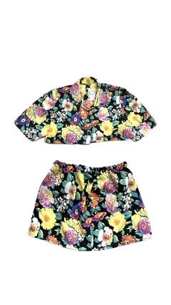 Conjunto Floreado