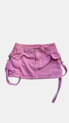 Falda Cargo Pink