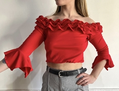 Remera cuello bote en internet