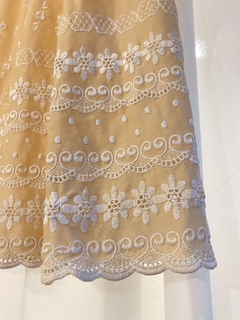 Falda crema - comprar online