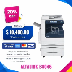 Xerox AltaLink B8035/B8045/B8055: Equipo Multifunción de la Serie B8000