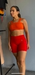 SHORT COM BOLSO LARANJA na internet