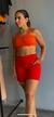 SHORT COM BOLSO LARANJA - comprar online