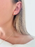 BRINCO TRIANGULAR CRISTAL - Joias Tati Rosa