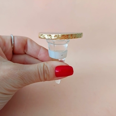 Stopper de vidro de chapa de pedra natural na internet
