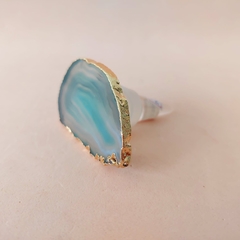 Stopper de vidro de chapa de pedra natural - comprar online