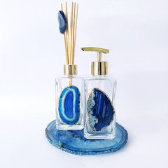 Kit lavabo de porta sabonete e aromamatizador