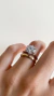 ANEL SOLITÁRIO V - OURO 18k - comprar online
